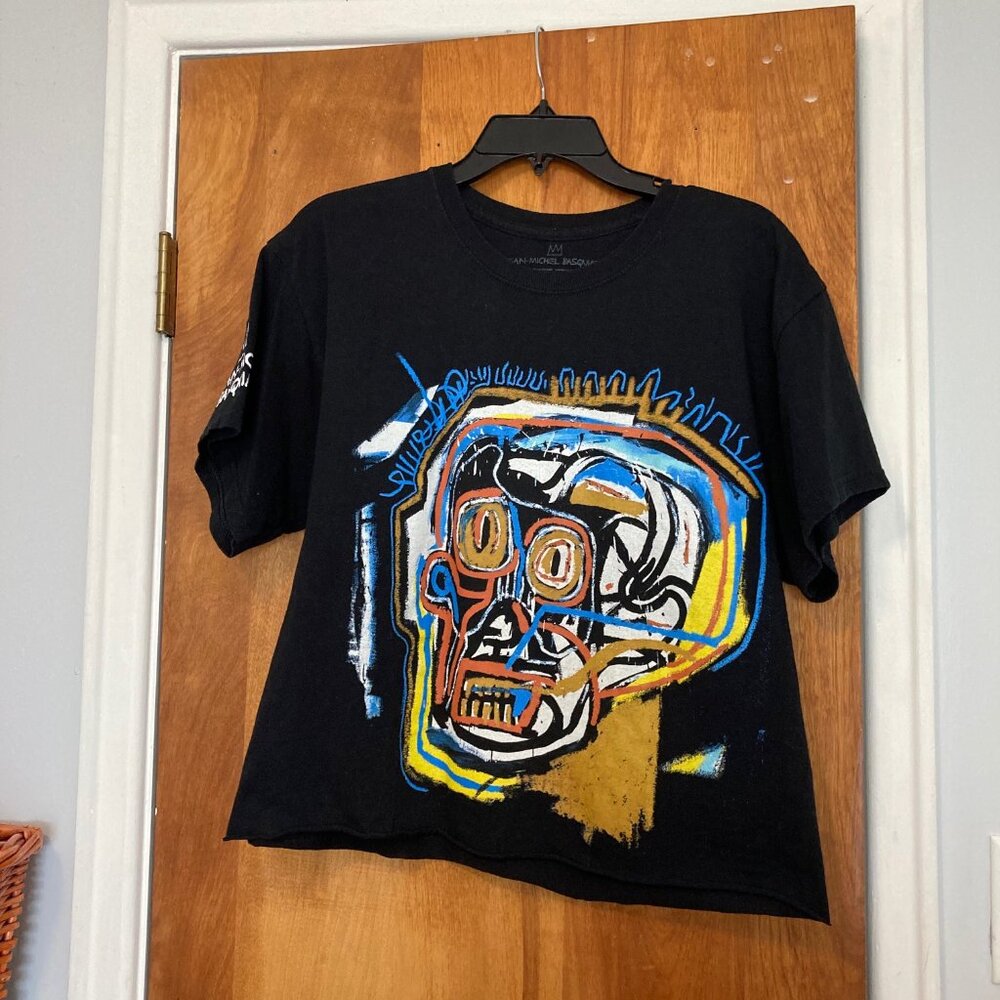 Jean-Michel Basquiat Untitled (Head) T-Shirt by Goodie Two Sleeves